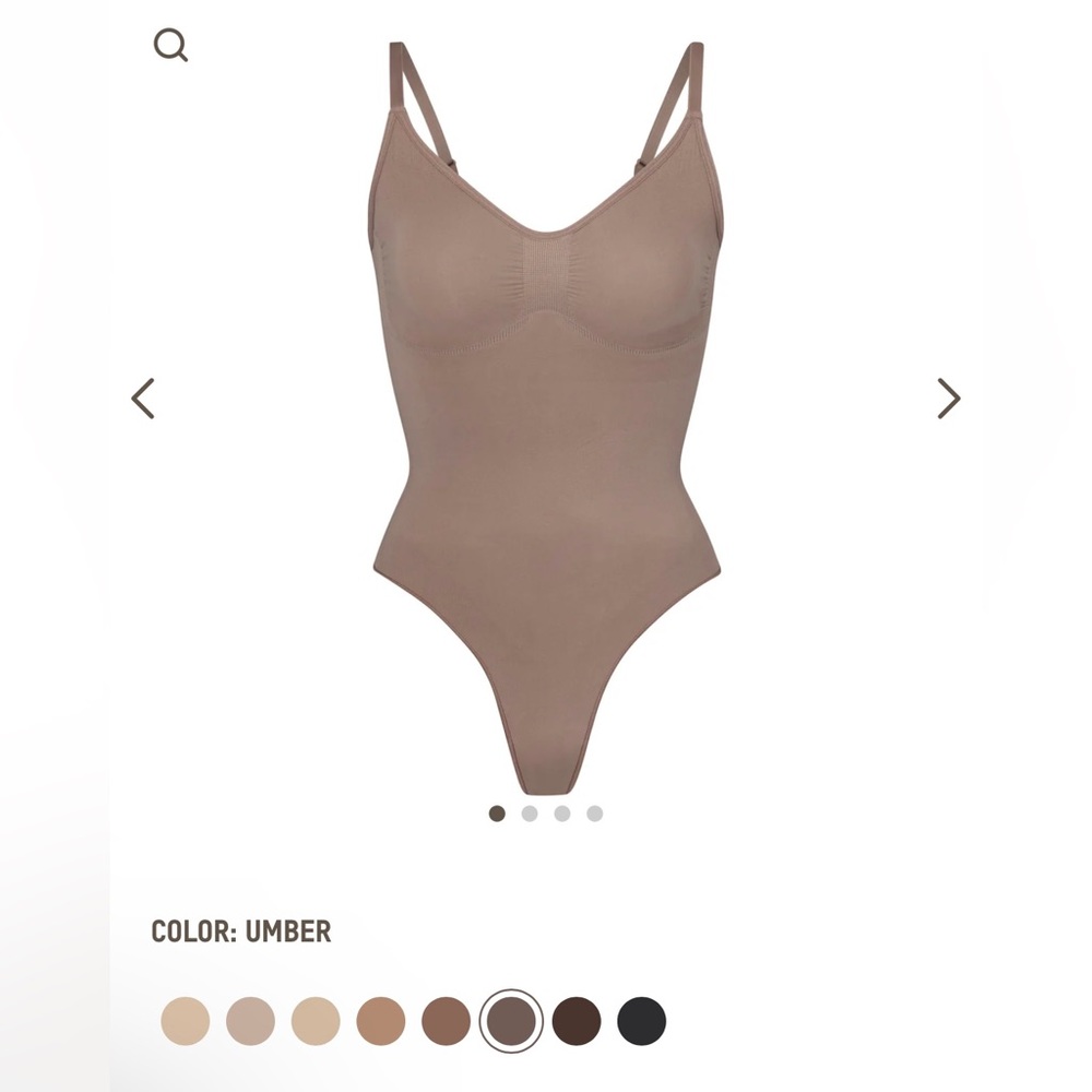Skims Sculpting Thong Bodysuit